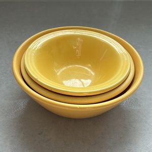 Vintage Bauer Bowls